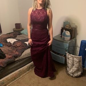 Kennedy Blue Dress Eggplant